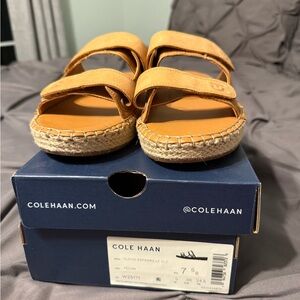 Women’s Cole Haan Brown Espadrille Sandals